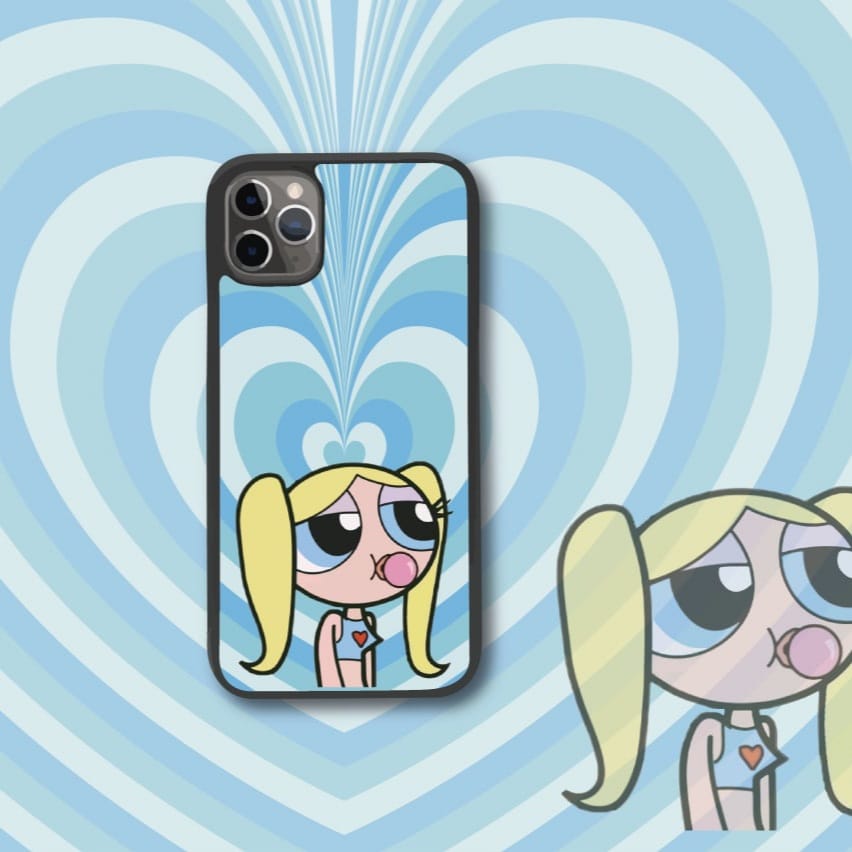 Carcasa Bombón Chicas Super Poderosas + Pop Socket Flexible Para iPhone 11
