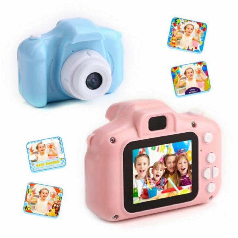 Cámara para niños, cámara digital infantil de 2.0 pulgadas, cámara