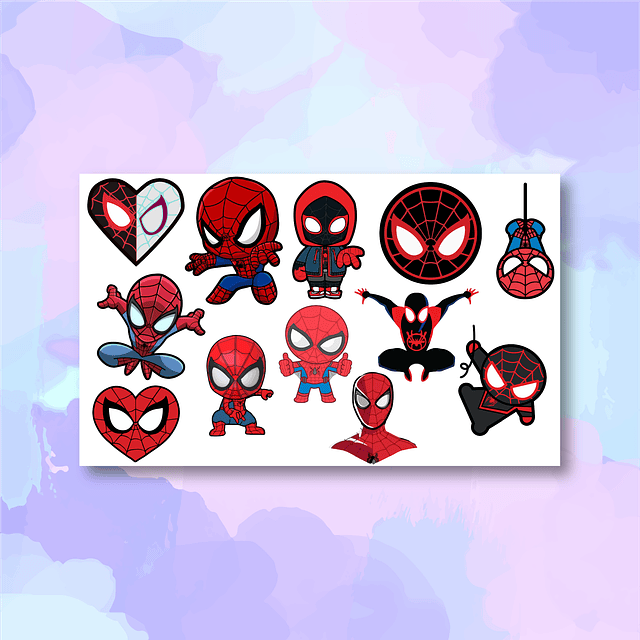 STICKER - SPIDERMAN