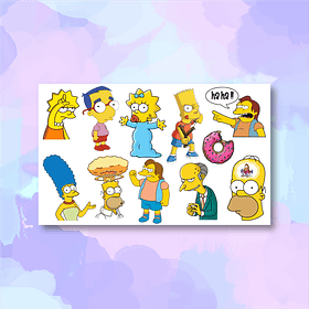 STICKER - SIMPSONS 1