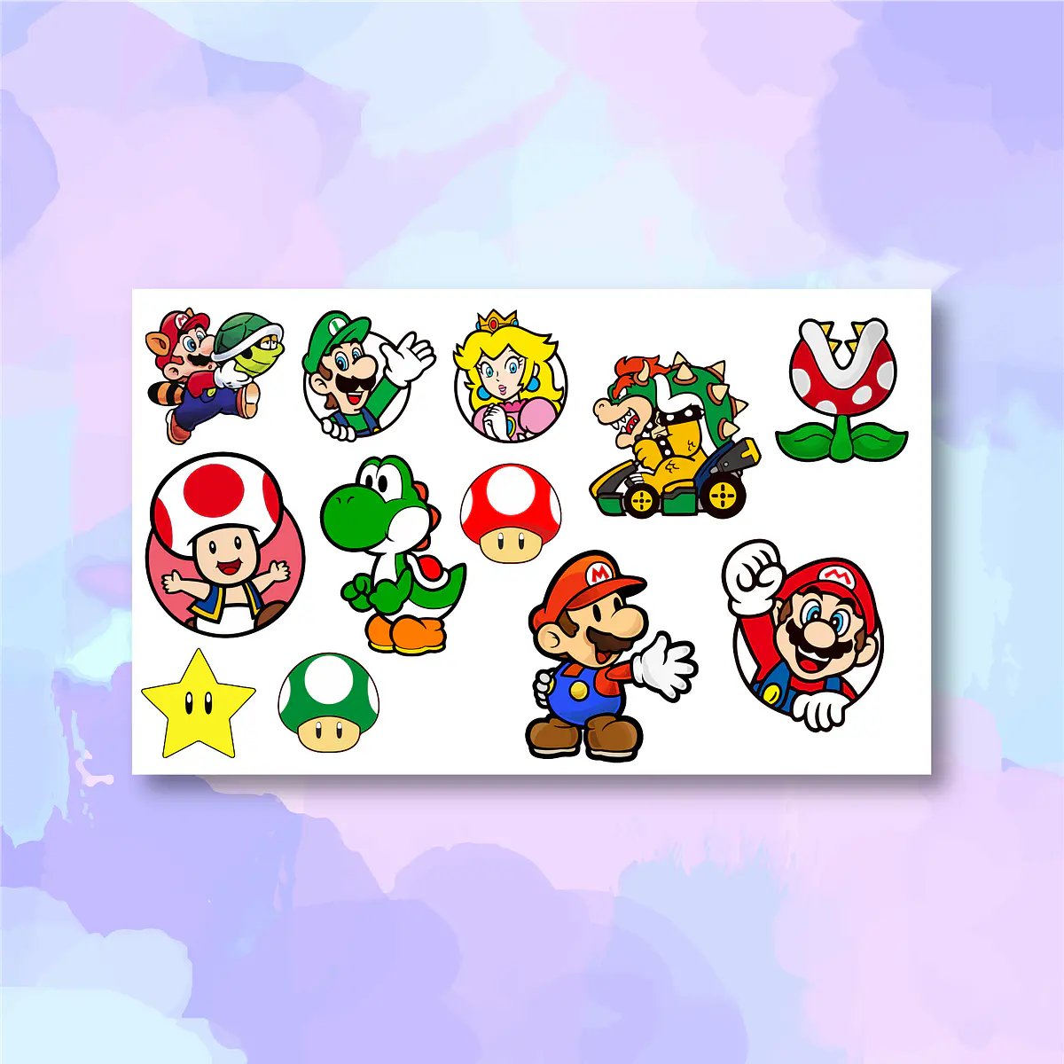 STICKER - SUPER MARIO