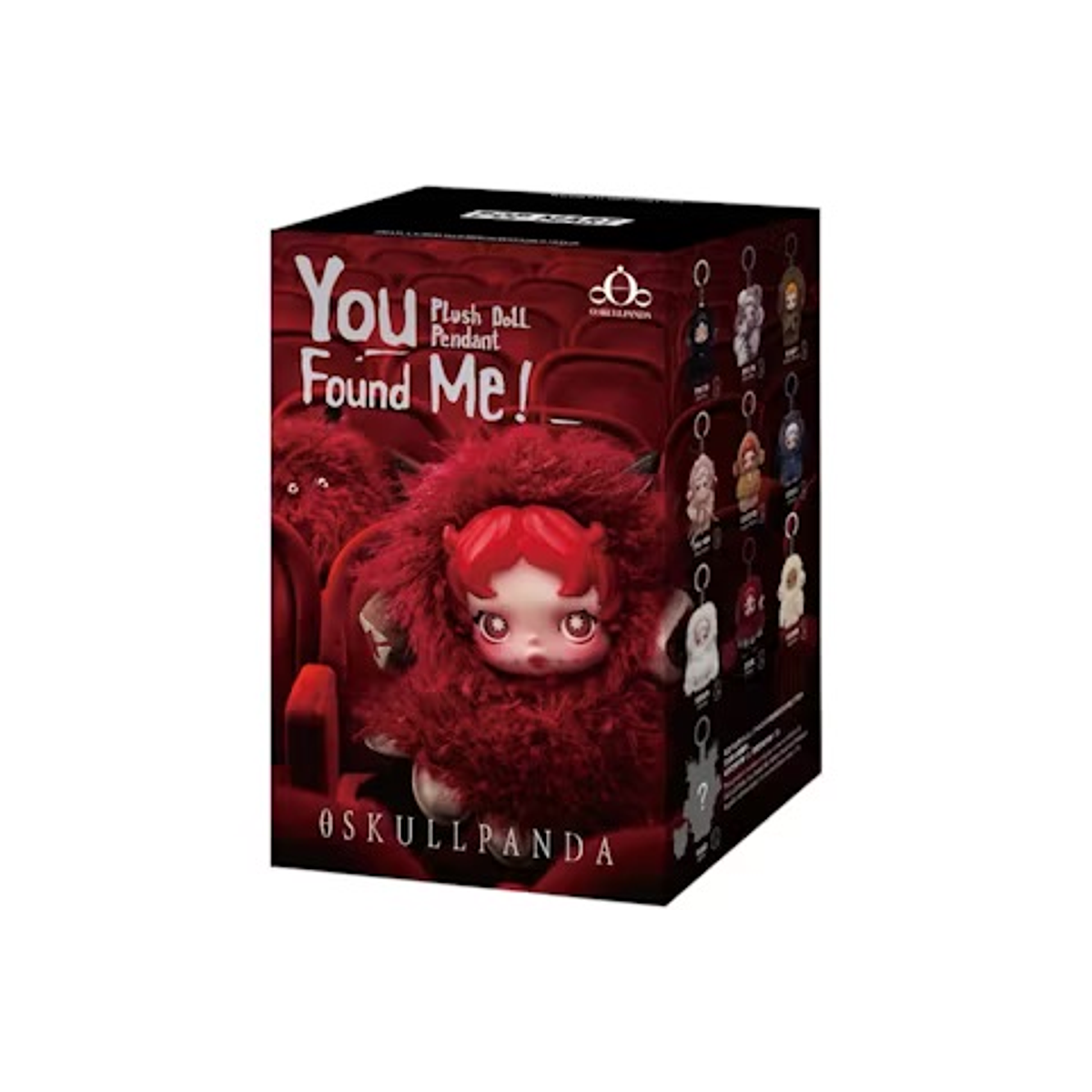 SKULLPANDA - YOU FOUND ME - ORIGINAL - LLAVERO PELUCHE (PRE