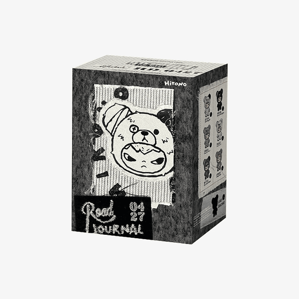 (PRE VENTA) HIRONO ROAD JOURNAL - LLAVERO PELUCHE