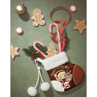 BOTITA ORNAMENTO NAVIDAD POPMART “APPLE OF MY EYE” - llavero bota 6