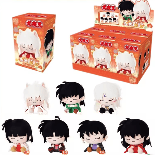 BLIND BOX INUYASHA PELUCHE LLAVERO - ORIGINAL