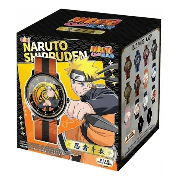 RELOJ NARUTO - BLIND BOX - ORIGINAL 2