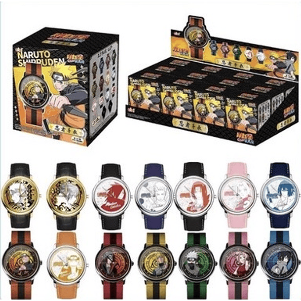 RELOJ NARUTO - BLIND BOX - ORIGINAL 1