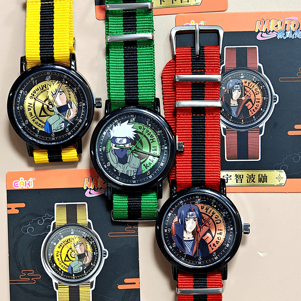 RELOJ NARUTO - BLIND BOX - ORIGINAL 5