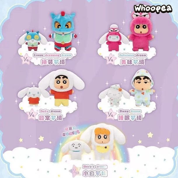 SHINCHAN X CINNAMOROLL - BLIND BOX - ORIGINAL 2