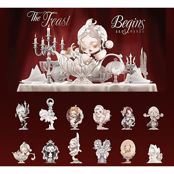 SKULLPANDA “ the feast begins” - BLIND BOX - FIGURA 4