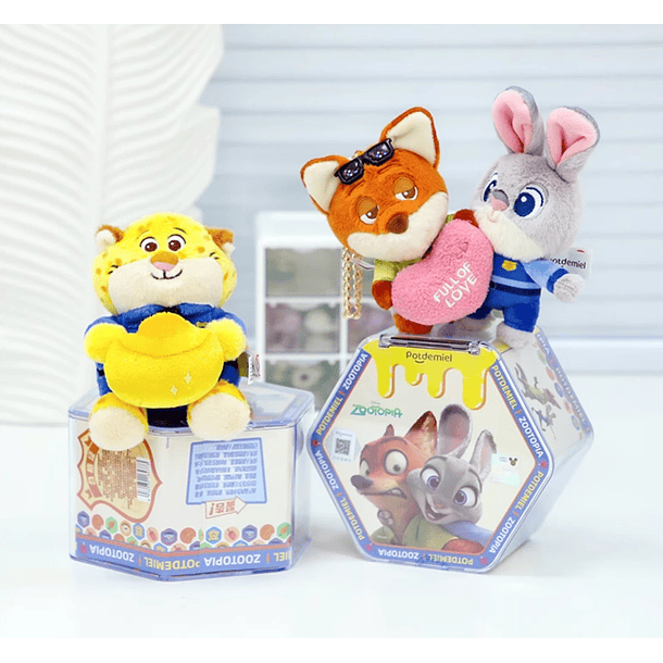 BLIND BOX ZOOTOPIA 2 - LLAVERO PELUCHE - ORIGINAL 4