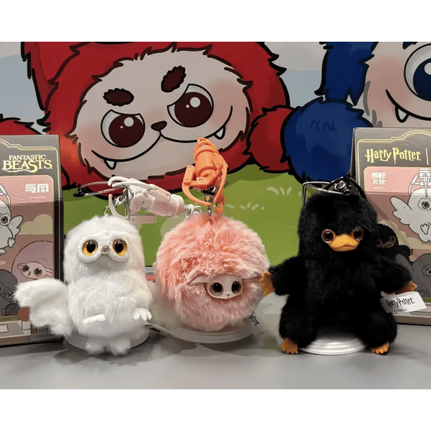 HARRY POTTER “ Animales fantasticos” - llavero peluche 5