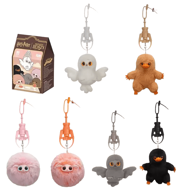 HARRY POTTER “ Animales fantasticos” - llavero peluche 6