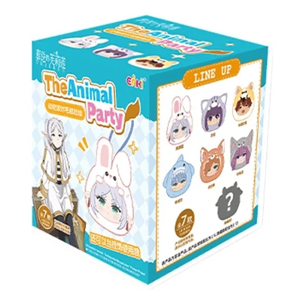 FRIEREN “animal party” - PELUCHE LLAVERO “ - blind box