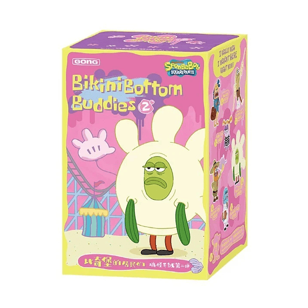 (PREVENTA) BIKINI BOTTOM BUDDIES 2 - LLAVERO PELUCHE - POPMART 1