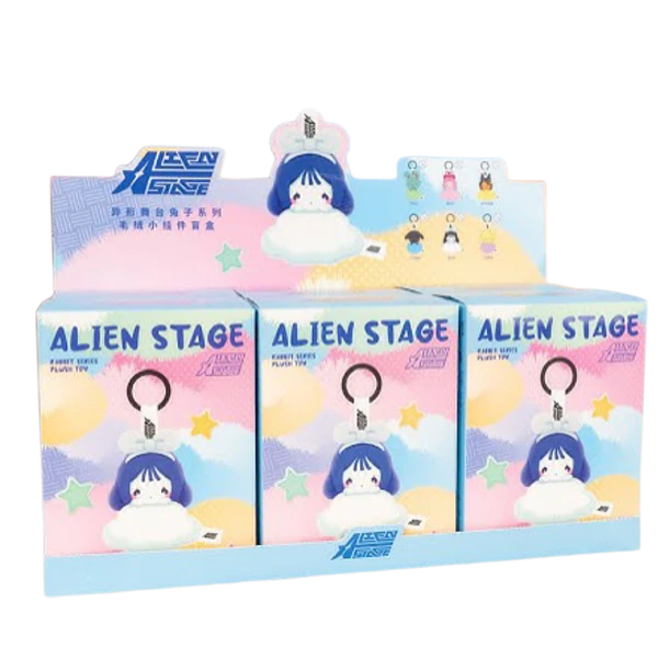  BLIND BOX ALIEN STAGE - PELUCHE LLAVERO RABBIT NUBE