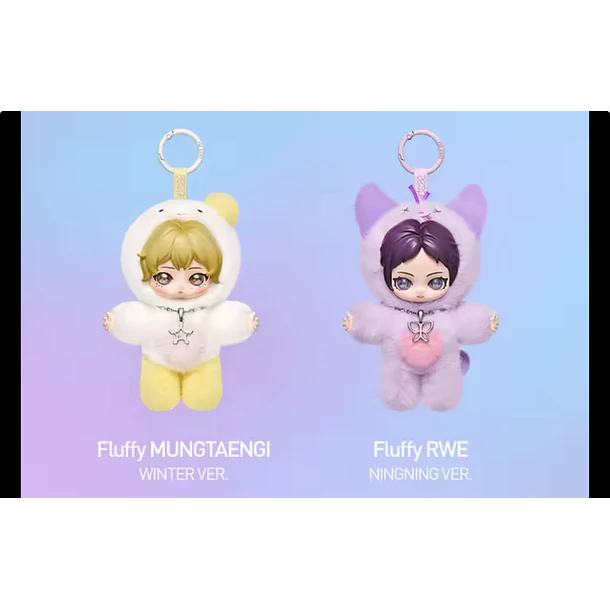 (PREVENTA) BLIND BOX AESPA - LLAVERO PELUCHE - POPMART 7
