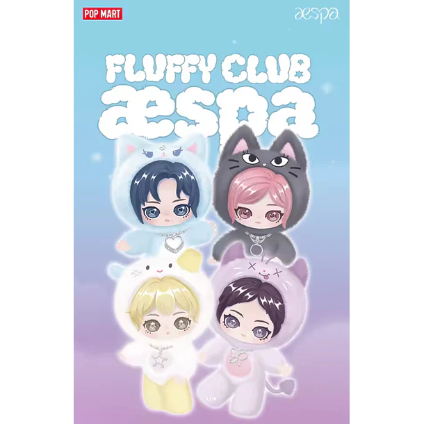 (PREVENTA) BLIND BOX AESPA - LLAVERO PELUCHE - POPMART 9