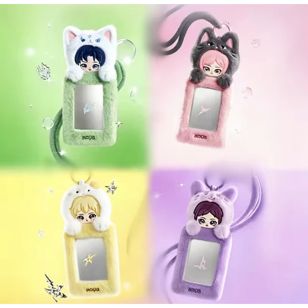 (PREVENTA) CARD HOLDER AESPA - ORIGINAL POPMART 1