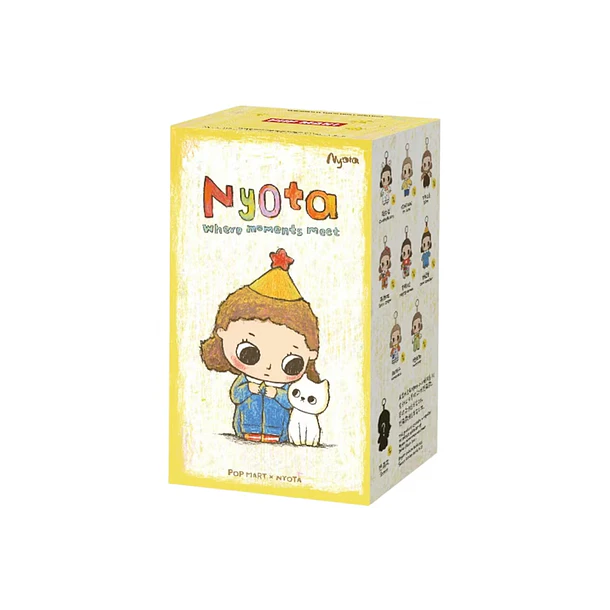 (PREVENTA) NYOTA PELUCHE LLAVERO - POPMART 1