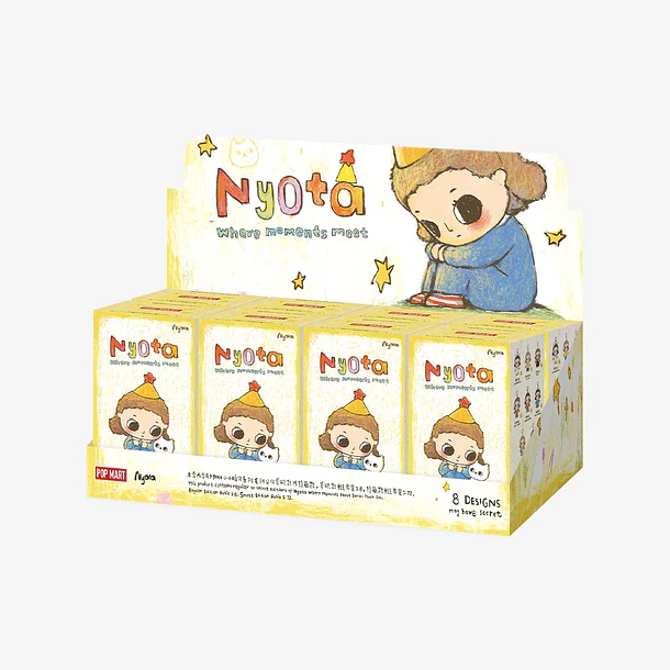 (PREVENTA) NYOTA PELUCHE LLAVERO - POPMART 3