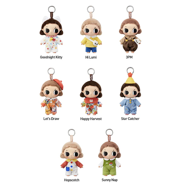 (PREVENTA) NYOTA PELUCHE LLAVERO - POPMART 4