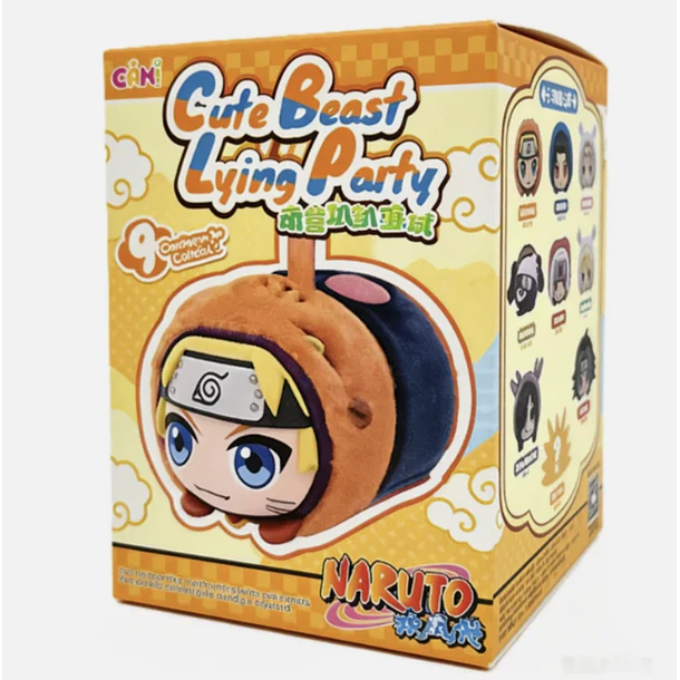 BLIND BOX NARUTO "CUTE BEAST LYING PARTY" - LLAVERO PELUCHE 
