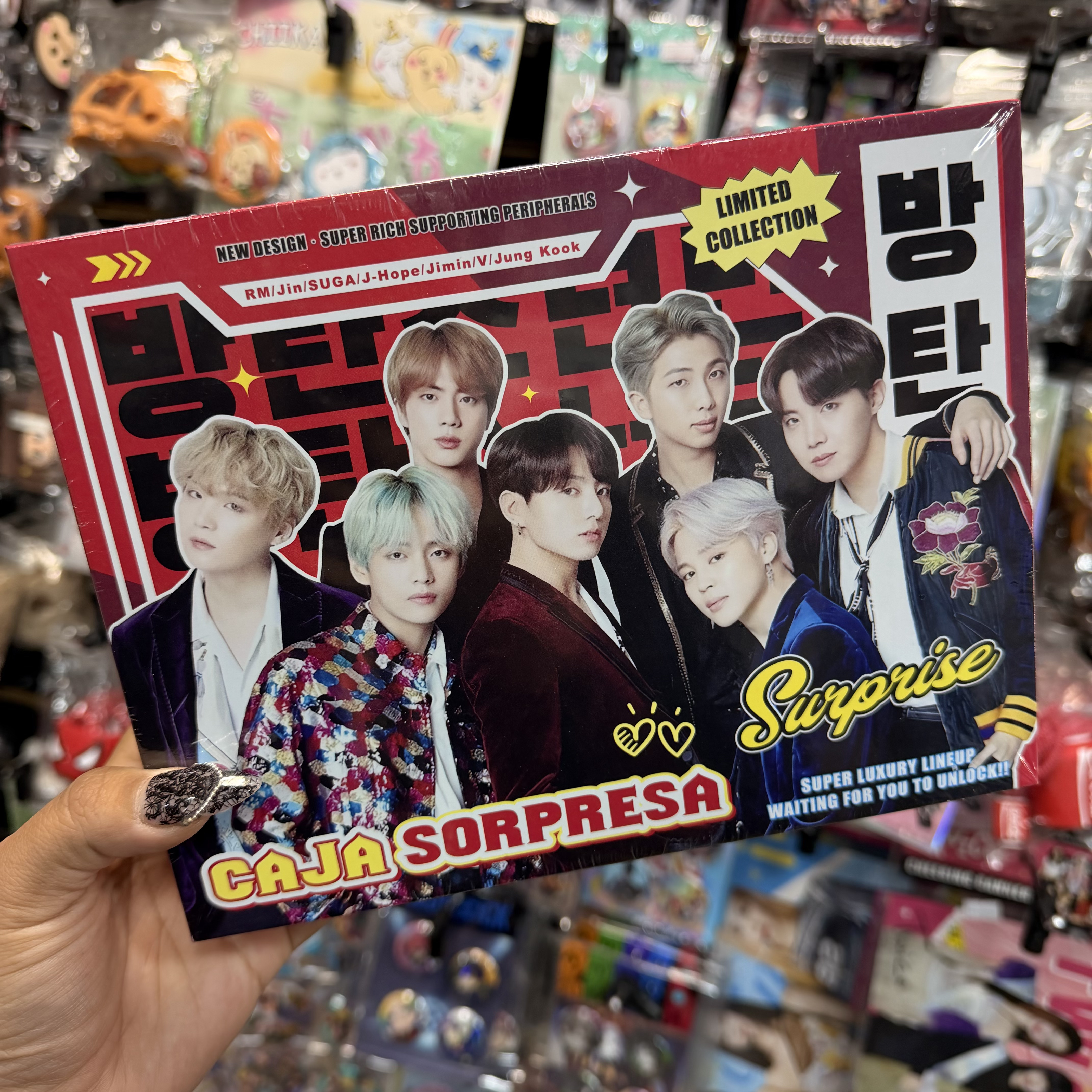 CAJA MISTERIOSA - BTS