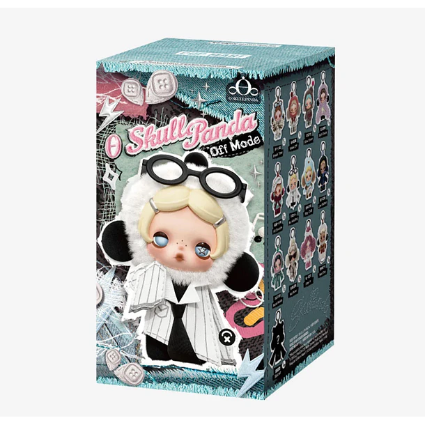 SKULLPANDA “OFF MODE” - LLAVERO PELUCHE 1