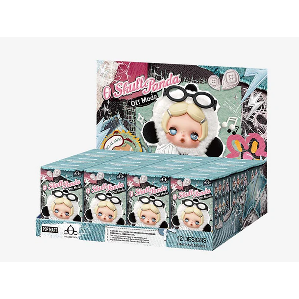 SKULLPANDA “OFF MODE” - LLAVERO PELUCHE 6