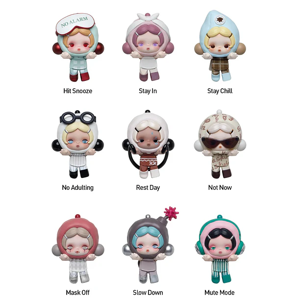 SKULLPANDA “off mode” - BLIND BOX HIPPER 4