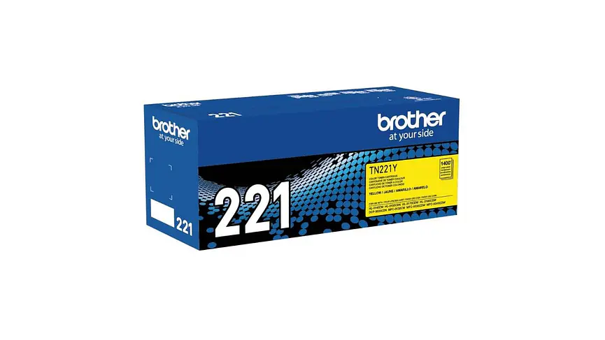 Brother TN-221 Yellow | Toner Original 1