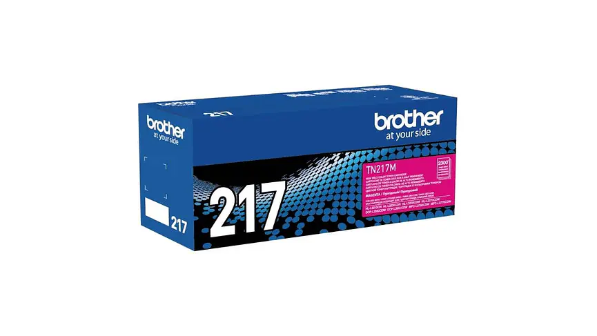 Brother TN-217 Magenta | Alto Rendimiento | Toner Original 1