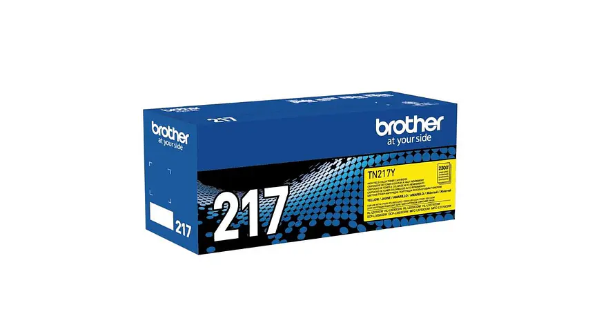 Brother TN-217 Yellow | Alto Rendimiento | Toner Original 1