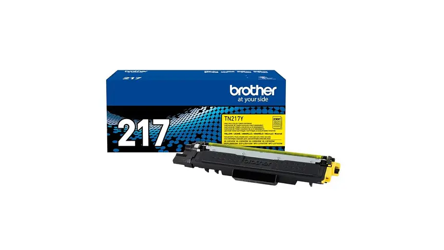 Brother TN-217 Yellow | Alto Rendimiento | Toner Original 2