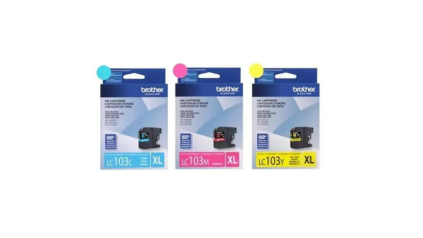 Brother LC-103 XL Pack de 3 Colores | Tinta Original 1