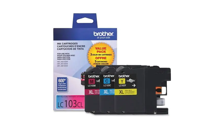 Brother LC-103 XL Pack de 3 Colores | Tinta Original 2