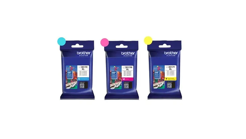 Brother LC-3017 XL Pack de 3 Colores | Tinta Original 1