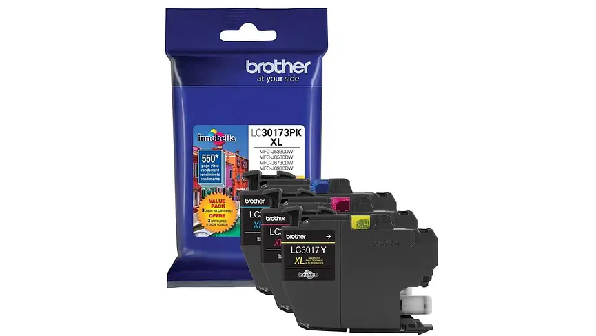 Brother LC-3017 XL Pack de 3 Colores | Tinta Original 2