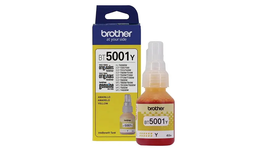 Brother BT-5001 Yellow | Tinta Original 1