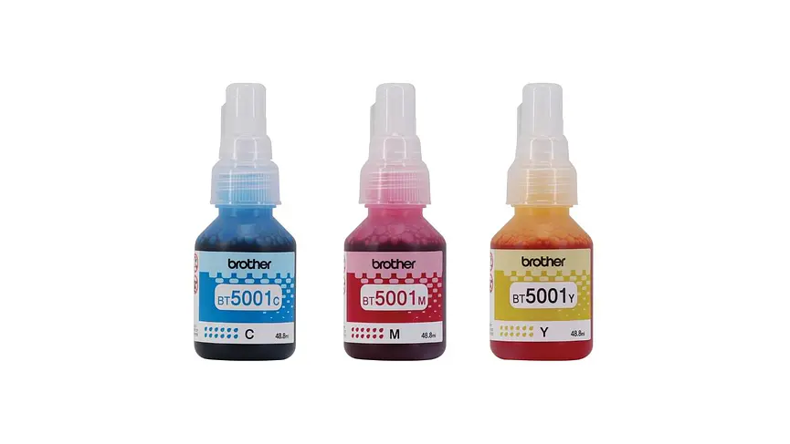 Brother Pack de 3 Colores BT5001 | Tinta Original 2