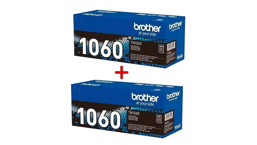 Pack Brother 2 x TN-1060 | Toner Original 1