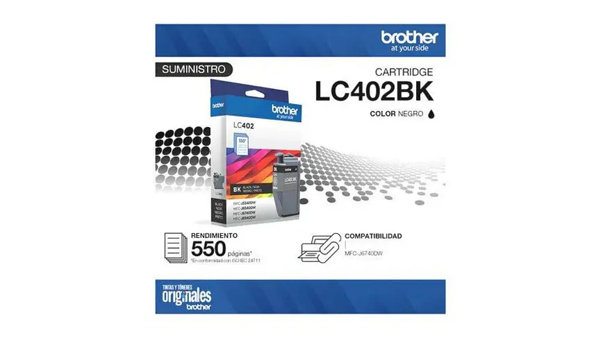 Brother LC402BK Black | Tinta Original 2
