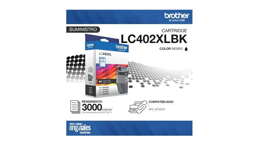 Brother LC402BK XL Black | Alto Rendimiento | Tinta Original 2