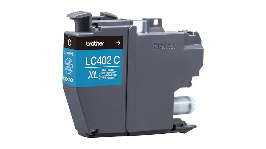Brother LC402C XL Cyan | Alto Rendimiento | Tinta Original 1
