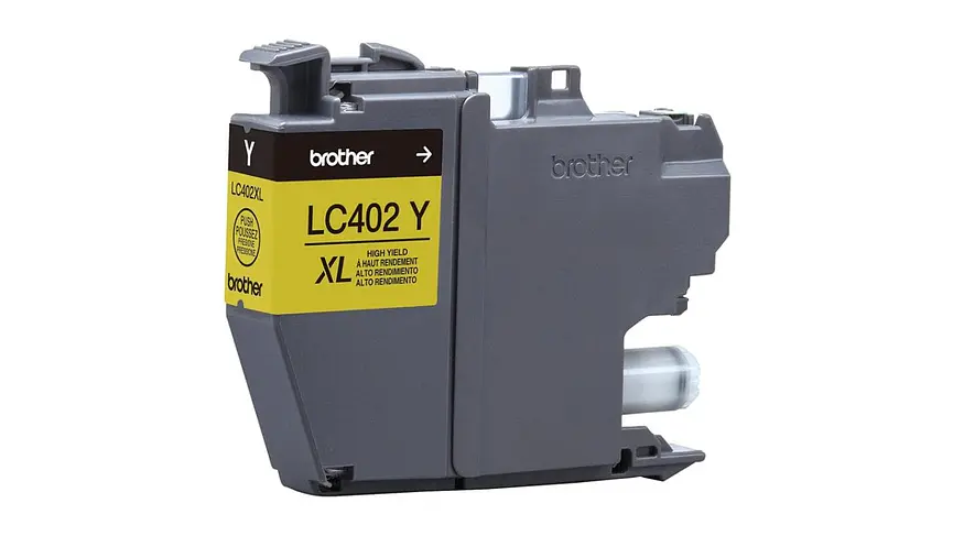 Brother LC402Y XL Yellow | Alto Rendimiento | Tinta Original 1