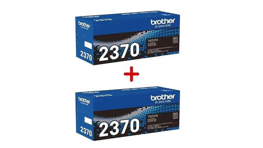 Pack 2 x Brother TN-2370 | Toner Original 1