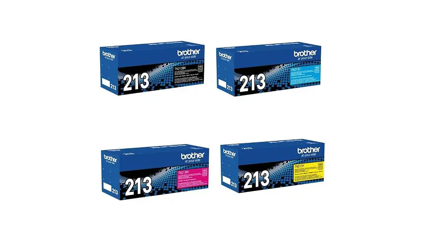 Pack 4 Colores Brother TN-213 Negro + Cyan + Magenta + Amarill... 1