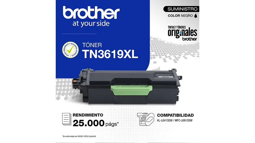Brother TN-3619XL | Toner Original 2