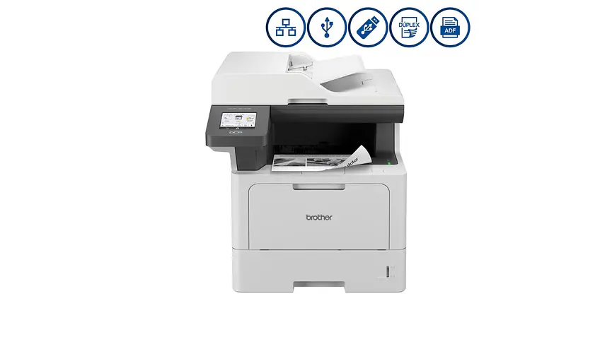 DCP-L5510DN Laser Mono Brother | Multifuncional Láser | A4 | 50PPM | ethernet 1